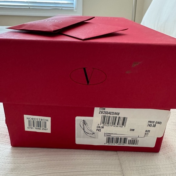 Valentino Rockstud nude patent flats - Picture 5 of 14